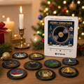 Aimant de réfrigérateur Collection Vinyle de Noël